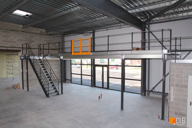 grande mezzanine sur mesure dans entreprise industrielle pour agrandissement de surface marseille 13 bdr