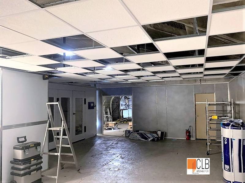 Faux Plafond et cloisons modulaires à Pertuis