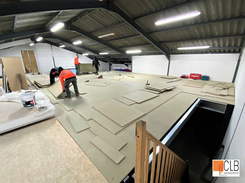 Mezzanine métallique sur mesure dans le Vaucluse