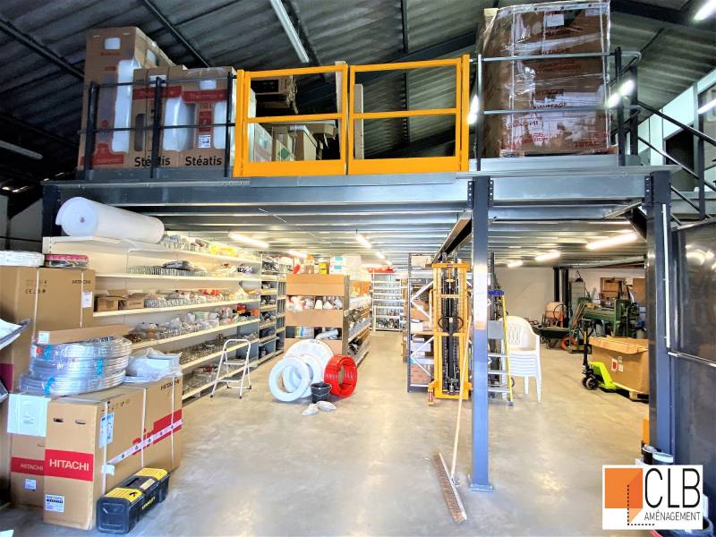 Plateforme de stockage livrée à Malaucene dans le Vaucluse