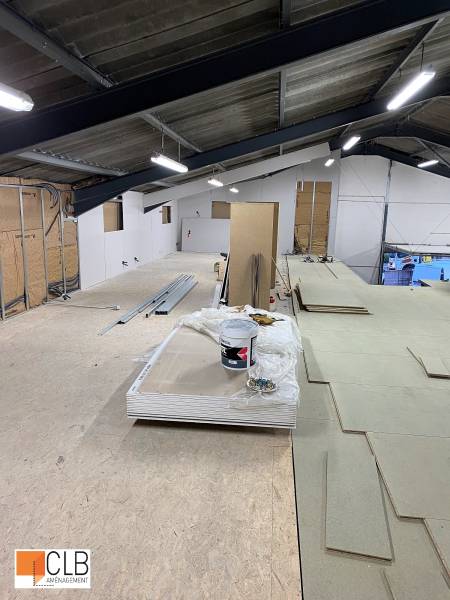 Plateforme métallique dans le Vaucluse