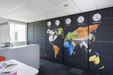 Notre zone d'activité pour ce service Réalisation plateforme de bureaux avec plan 3D d'amenagement
